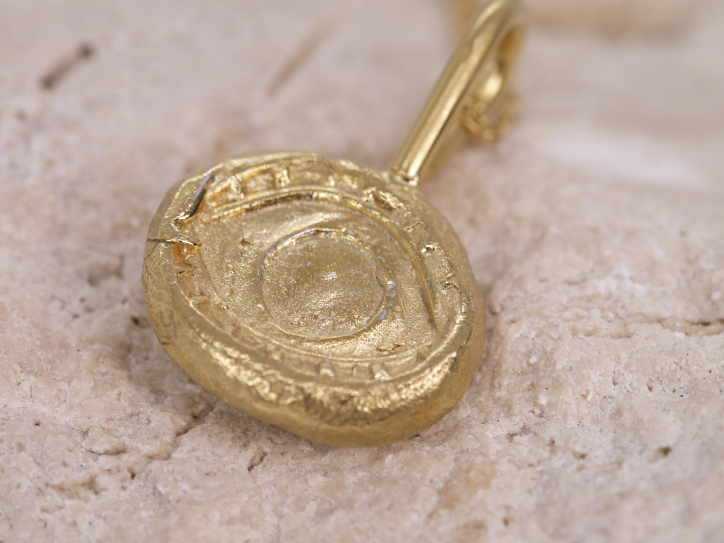 EVIL EYE Talisman Necklace - 22k Gold Vermeil