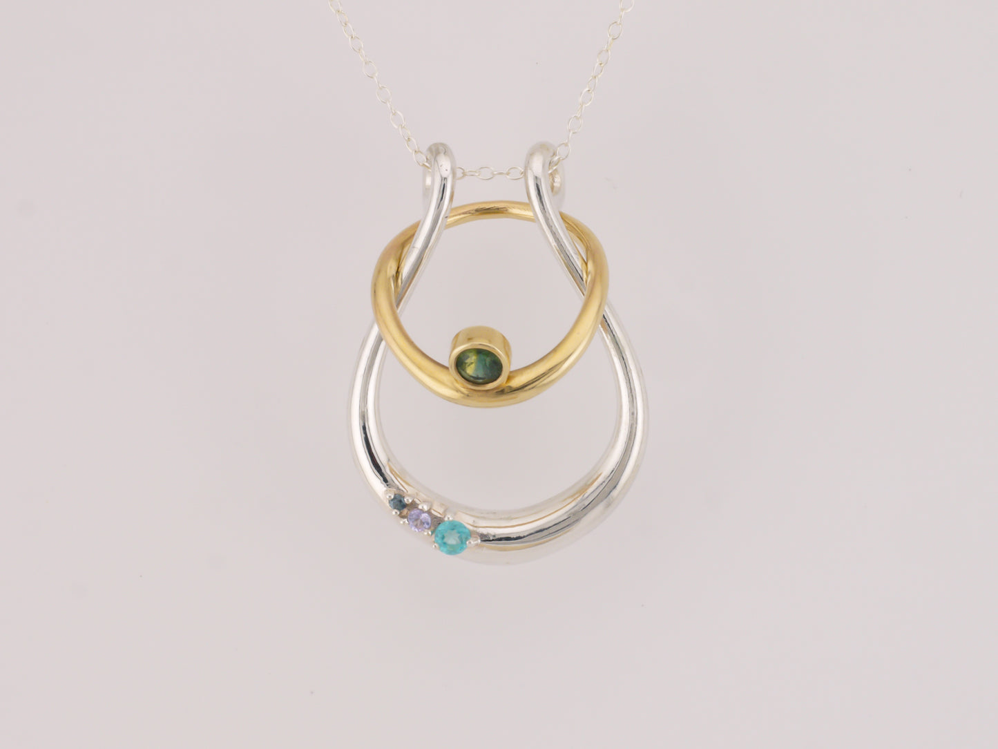 MEDEA III Ring Holder Necklace
