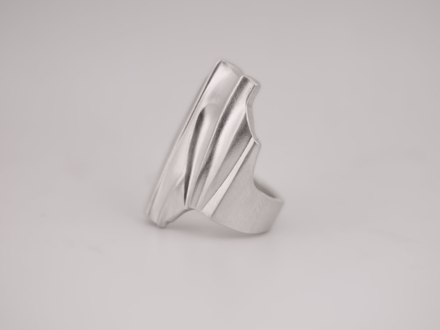 DRAPED Statement Ring - Sterling Silver