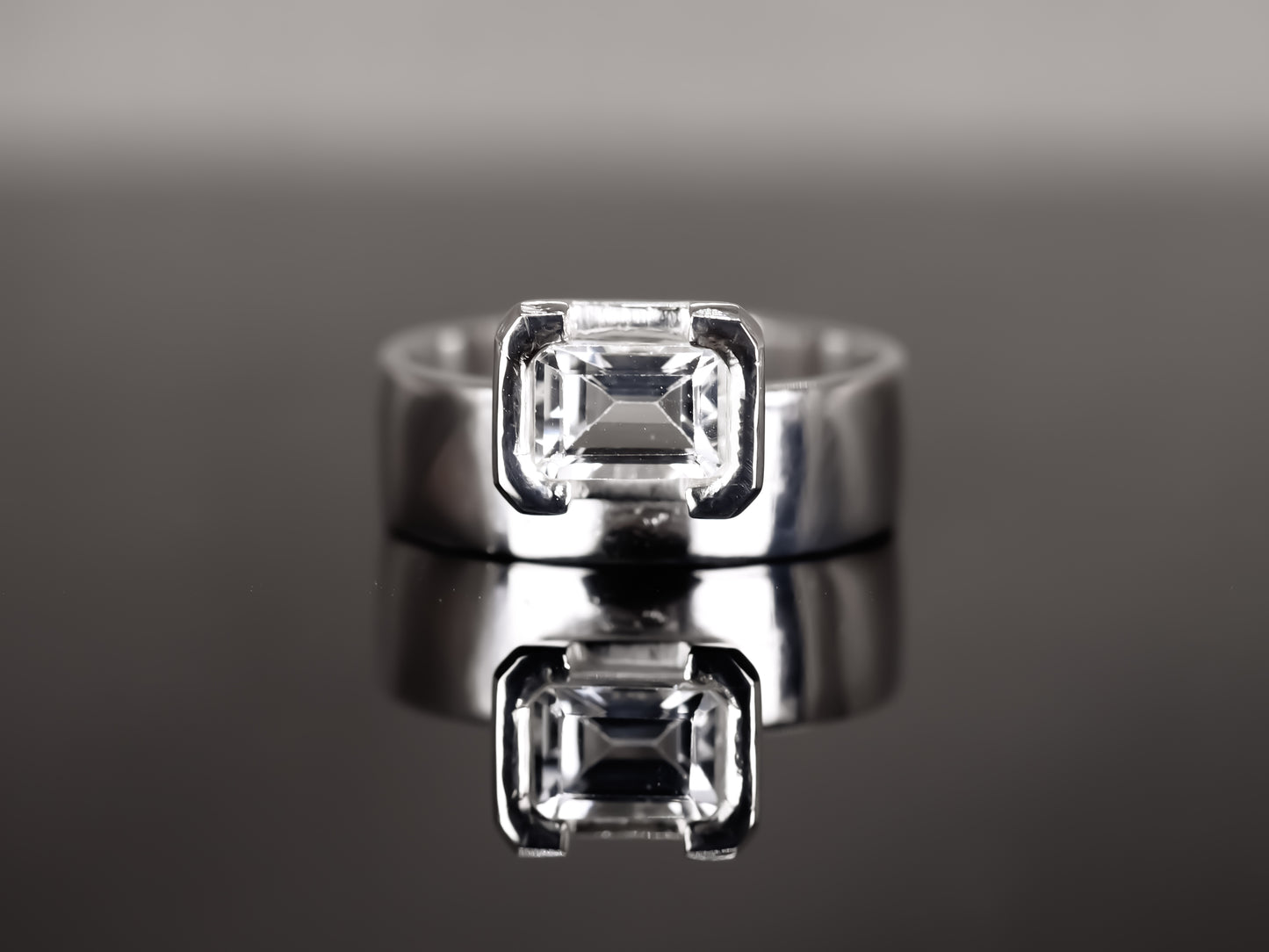 MONTECRISTO Ring - White Topaz