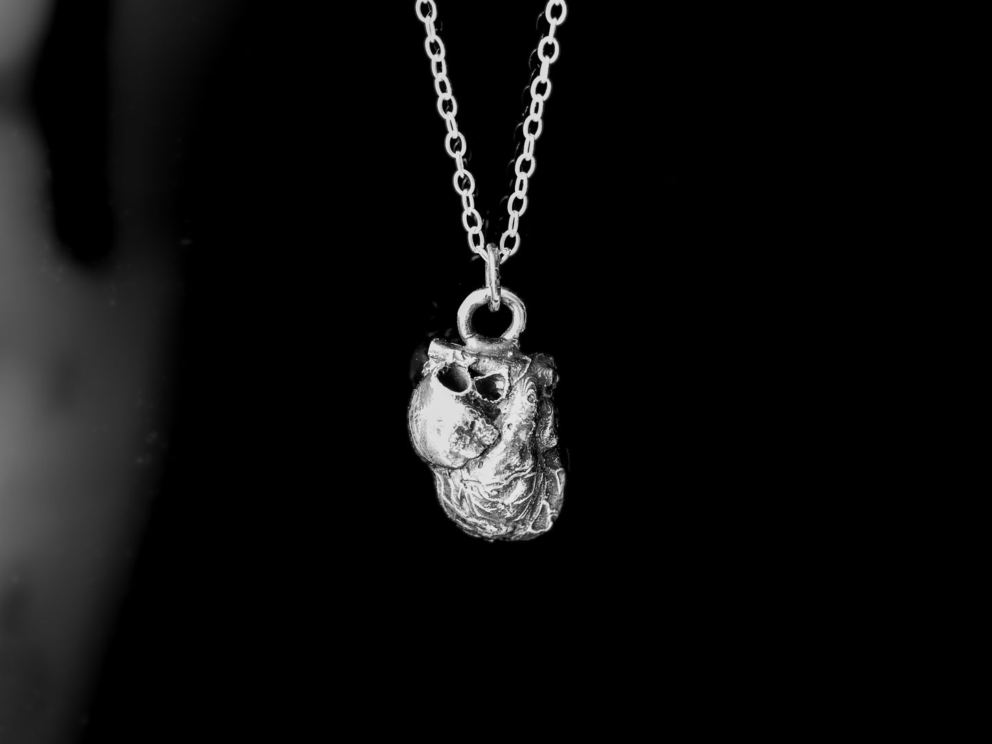 BE MY VALENTINE Anatomically Correct Heart Necklace