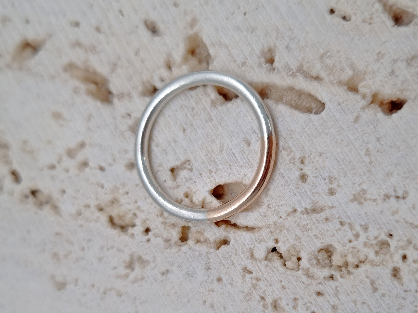 AMALGAM - Quarter Polished Ring