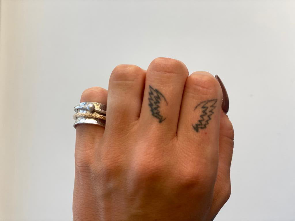 ANDRINA Spinner Ring - 9k Gold