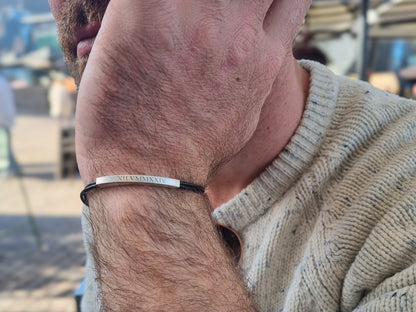 Personalised Cord Bracelet