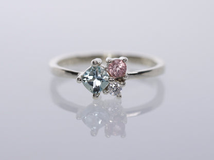 SERENDIPITY Pastel Cluster Ring