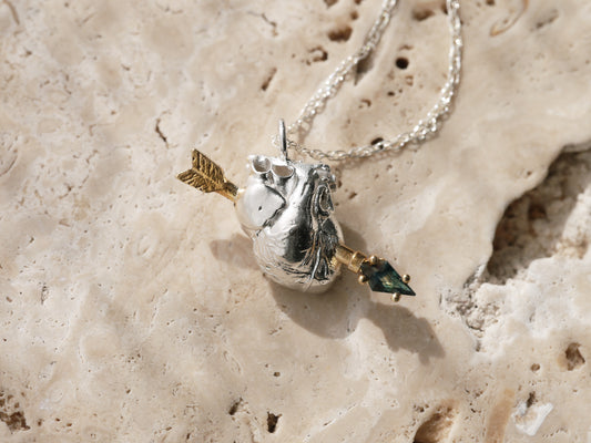 MORTAL WOUND Necklace - Sapphire