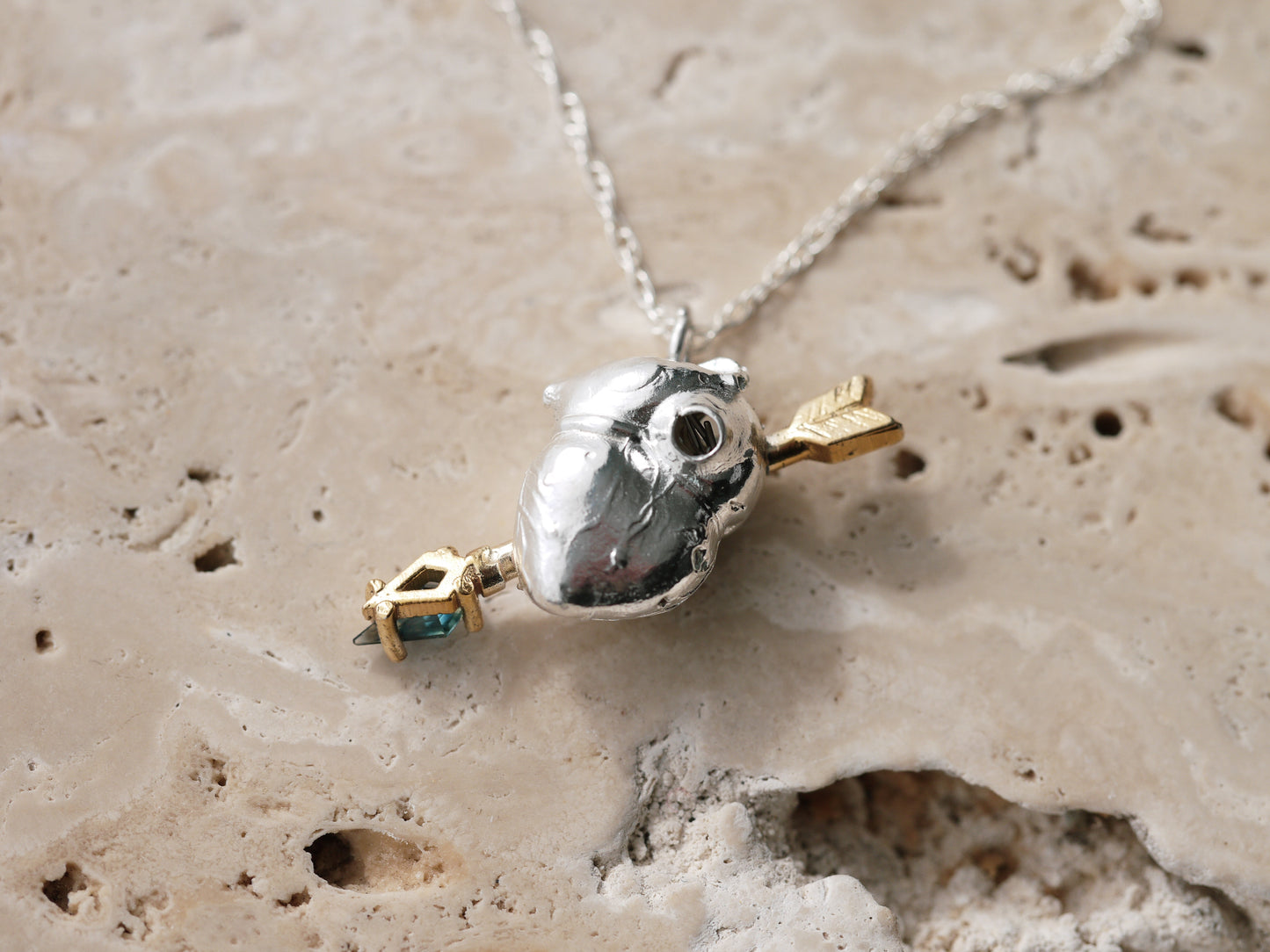 MORTAL WOUND Necklace - Sapphire