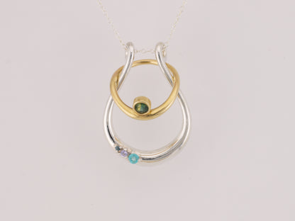 MEDEA III Ring Holder Necklace