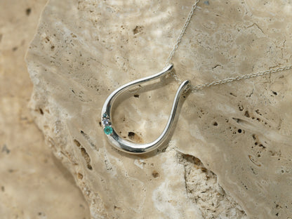 MEDEA III Ring Holder Necklace