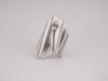 DRAPED Statement Ring - Sterling Silver