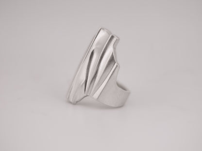 DRAPED Statement Ring - Sterling Silver