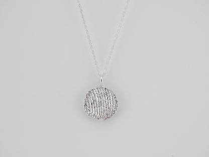 CUTTLEFISH CASTED Coin Pendant Necklace