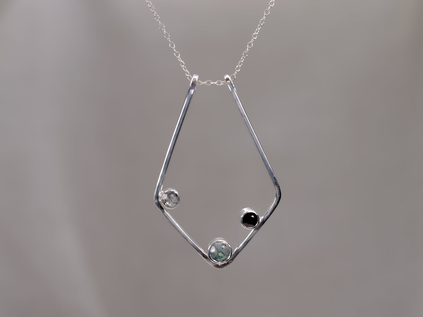 KAI Ring Holder Necklace - Forest Edition