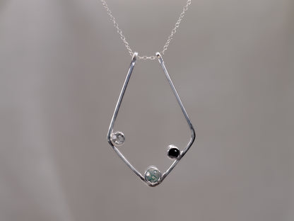 KAI Ring Holder Necklace - Forest Edition