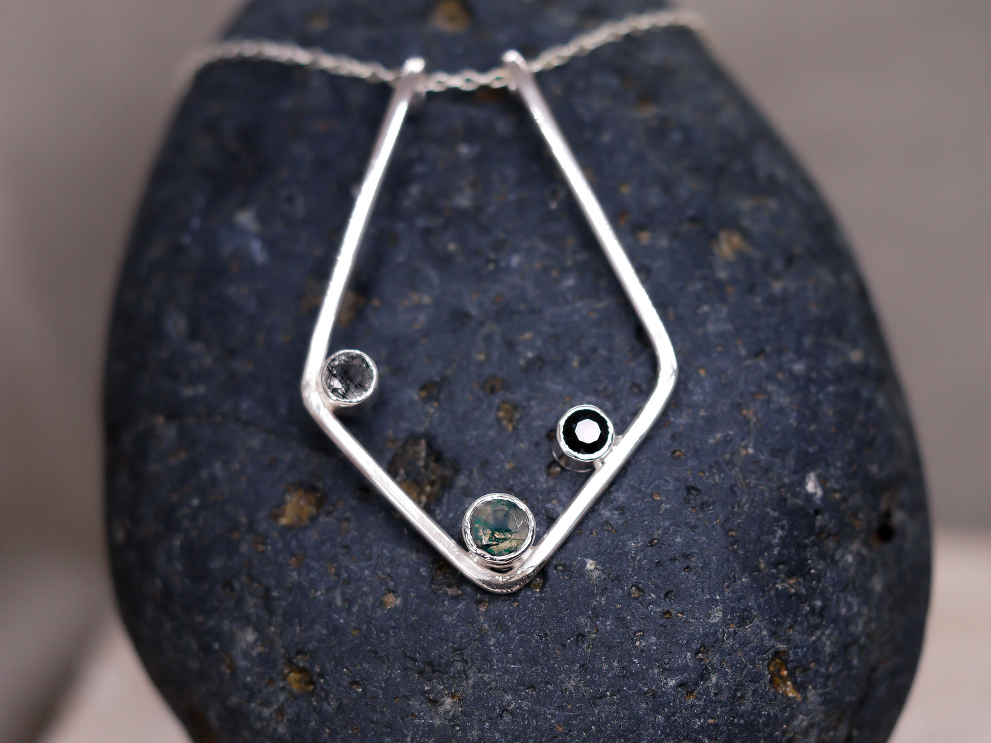 KAI Ring Holder Necklace - Forest Edition