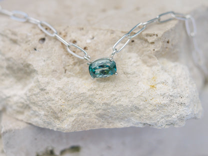 SKYLA ZIRCON Choker Necklace - OOAK