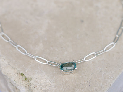 SKYLA ZIRCON Choker Necklace - OOAK