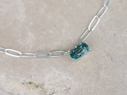 SKYLA ZIRCON Choker Necklace - OOAK