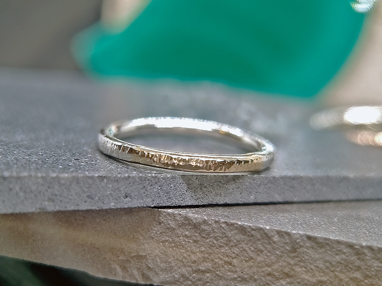 AMALGAM - Quarter Brightcut Ring