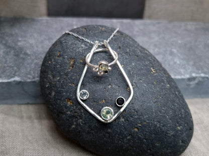 KAI Ring Holder Necklace - Forest Edition